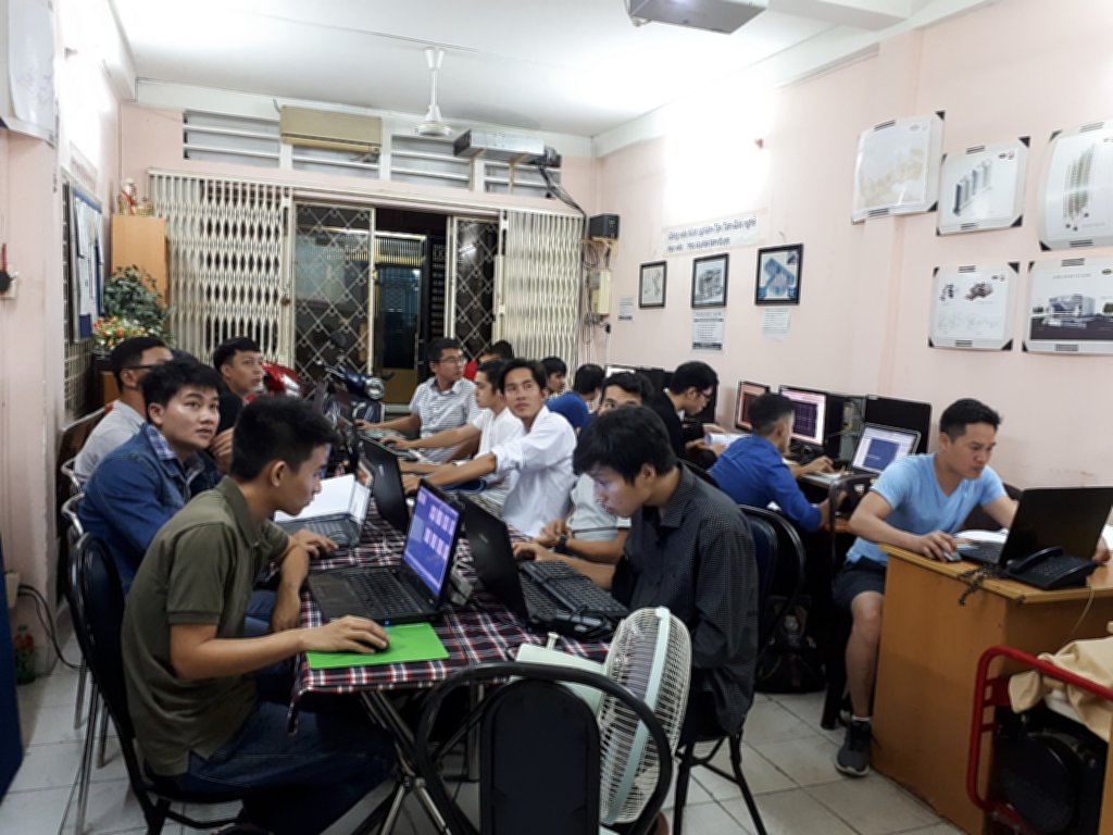 Bộ sưu tập lớp học revit tại BIM-Revit NPD 2018